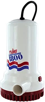 RULE MODEL A53-S 12V 2000GPH Auto Bilge Marine Hardware 1 RULE MODEL A53-S 12V 2000GPH Auto Bilge Marine Hardware