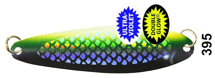 Salmon Trolling Silver Horde Kingfisher Spoons #4 - Each 5 Salmon Trolling Silver Horde Kingfisher Spoons #4 - Each