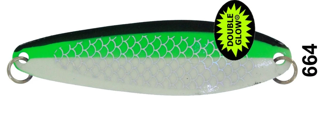 Salmon Trolling Silver Horde Kingfisher Spoons #4 - Each 10 Salmon Trolling Silver Horde Kingfisher Spoons #4 - Each