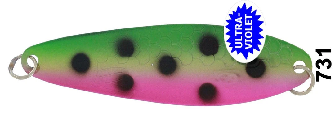 Salmon Trolling Silver Horde Kingfisher Spoons #4 - Each 14 Salmon Trolling Silver Horde Kingfisher Spoons #4 - Each