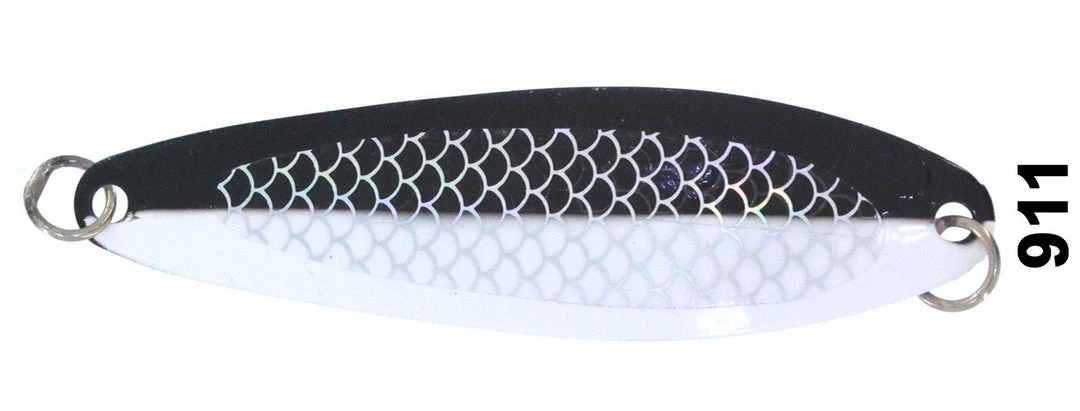 Salmon Trolling Silver Horde Kingfisher Spoons #4 - Each 17 Salmon Trolling Silver Horde Kingfisher Spoons #4 - Each