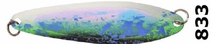 Salmon Trolling Silver Horde Kingfisher Spoons #4 - Each 30 Salmon Trolling Silver Horde Kingfisher Spoons #4 - Each