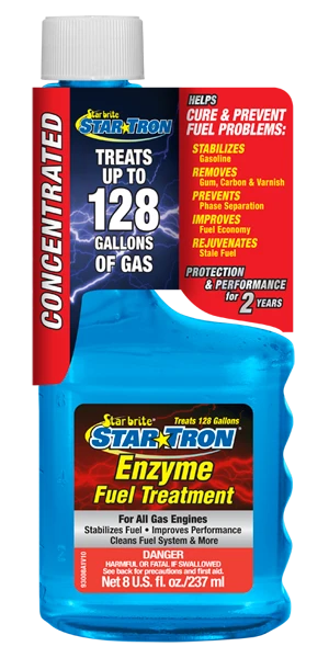 Marine Hardware STARBRITE Star Tron Enzyme Fuel Treatment - Concentrated Gas Formula 8oz 1 Marine Hardware STARBRITE Star Tron Enzyme Fuel Treatment - Concentrated Gas Formula 8oz