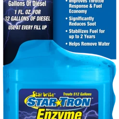 STARBRITE Star Tron Enzyme Fuel Treatment - Super Concentrated Diesel Formula 16oz Marine Hardware