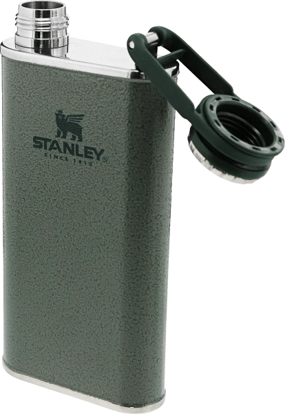 STANLEY 8OZ ADVENTURE FLASK GREEN 3 STANLEY 8OZ ADVENTURE FLASK GREEN