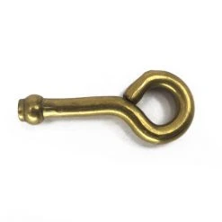 KOLSTRAND Brass Solid Eye Tubing Connector - Each Salmon Trolling