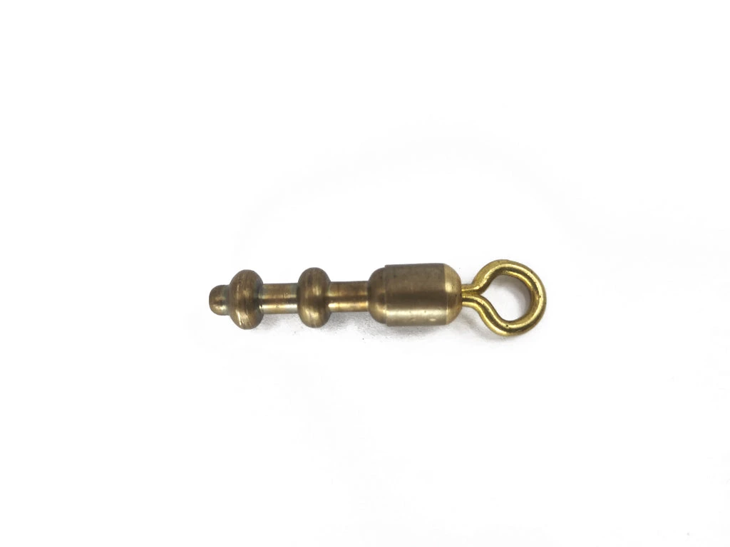 KOLSTRAND Brass Swivel Eye Tubing Connector - Each 1 KOLSTRAND Brass Swivel Eye Tubing Connector - Each