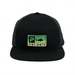 Clothing/Gloves Pelagic Icon Dorado Snapback Green Dorado