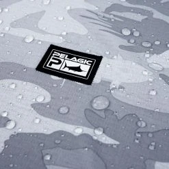 Pelagic Exo-Tech Hooded Fishing Shirt Gray Fish Camo 10 Pelagic Exo-Tech Hooded Fishing Shirt Gray Fish Camo