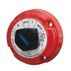 Pacific Net & Twine Ltd Marine Hardware PERKO 8501-DP BATTERY SWITCH 4 POS