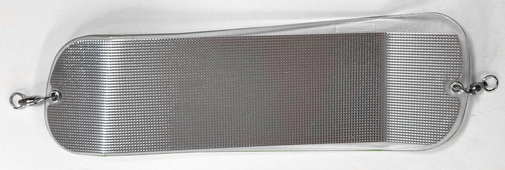 Salmon Trolling Hot Spot Silver Mylar Flashers 7 Salmon Trolling Hot Spot Silver Mylar Flashers