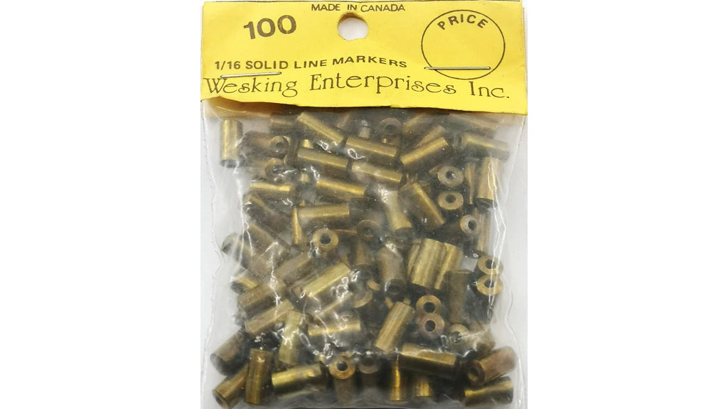 Wesking Brass Bead Solid For 1/16in Line (100 Pack) 1 Wesking Brass Bead Solid For 1/16in Line (100 Pack)