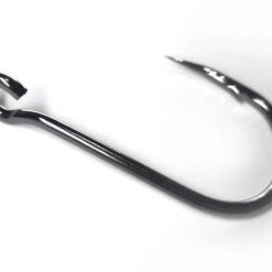 Salmon Trolling North Pacific Black Nickel Clawpoint Hooks (25pack)