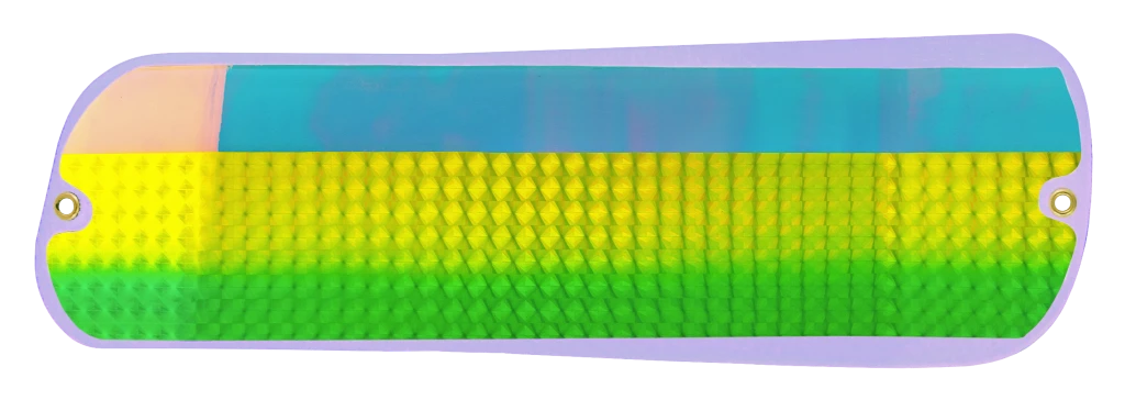 O'KI Salmon Trolling Oki Big Shooter Flashers 9 O'KI Salmon Trolling Oki Big Shooter Flashers