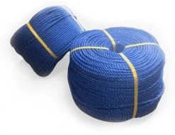 North Pacific PNT Blue 3 Strand Polypropylene Rope (Special Price 1200' Coil)