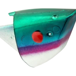 Pacific Net & Twine Ltd Rhys Davis Anchovy Special - Chrome Teaser Heads ( Each ) Salmon Trolling 13 Pacific Net & Twine Ltd Rhys Davis Anchovy Special - Chrome Teaser Heads ( Each ) Salmon Trolling