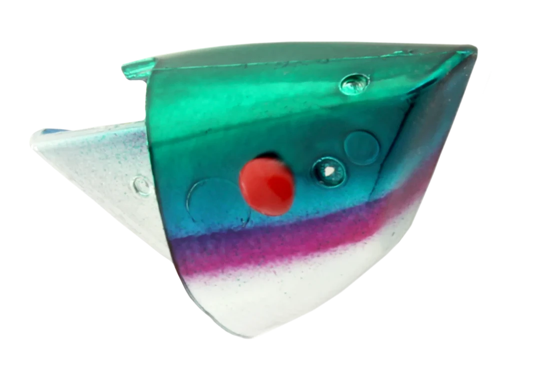 Pacific Net & Twine Ltd Rhys Davis Anchovy Special - Chrome Teaser Heads ( Each ) Salmon Trolling 5 Pacific Net & Twine Ltd Rhys Davis Anchovy Special - Chrome Teaser Heads ( Each ) Salmon Trolling