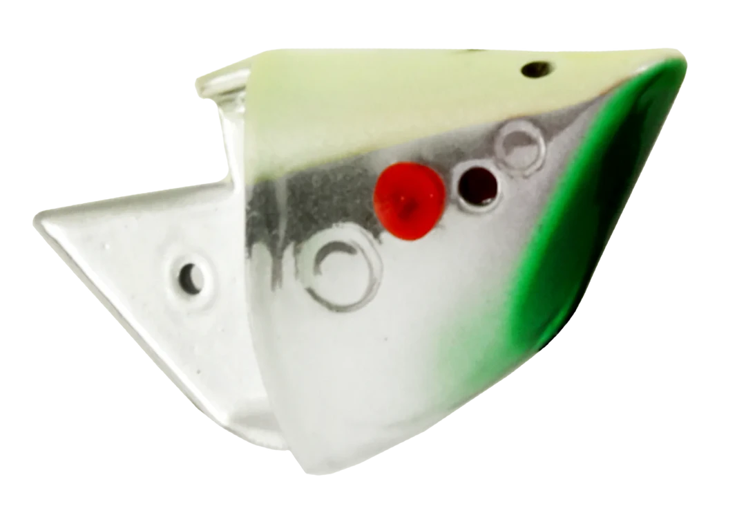 Pacific Net & Twine Ltd Rhys Davis Anchovy Special - Chrome Teaser Heads ( Each ) Salmon Trolling 6 Pacific Net & Twine Ltd Rhys Davis Anchovy Special - Chrome Teaser Heads ( Each ) Salmon Trolling