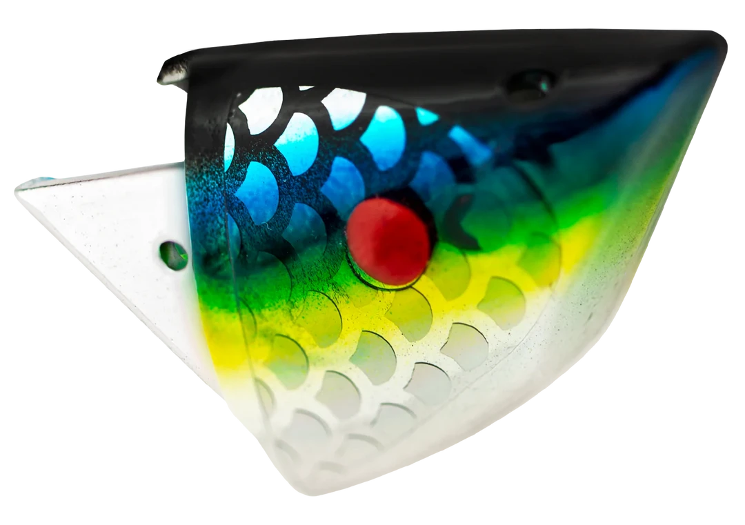 Pacific Net & Twine Ltd Rhys Davis Anchovy Special - Chrome Teaser Heads ( Each ) Salmon Trolling 8 Pacific Net & Twine Ltd Rhys Davis Anchovy Special - Chrome Teaser Heads ( Each ) Salmon Trolling