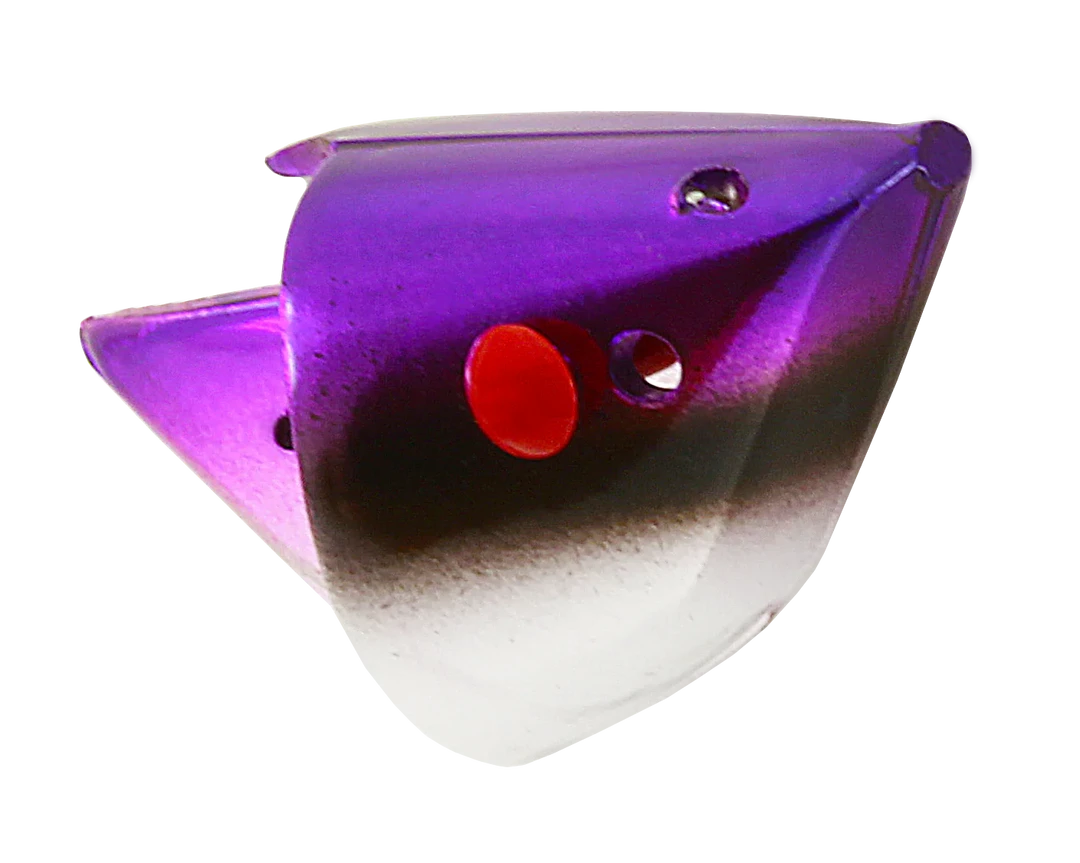 Pacific Net & Twine Ltd Rhys Davis Anchovy Special - Chrome Teaser Heads ( Each ) Salmon Trolling 9 Pacific Net & Twine Ltd Rhys Davis Anchovy Special - Chrome Teaser Heads ( Each ) Salmon Trolling