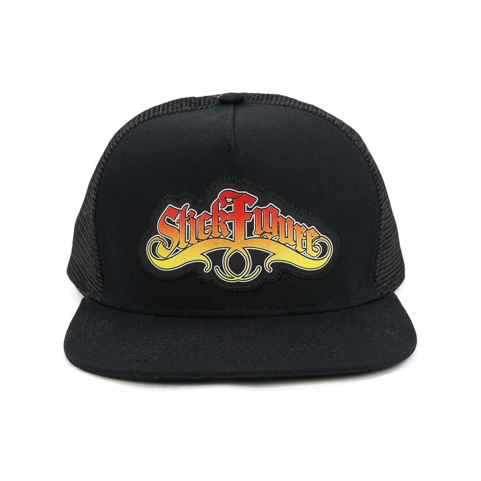 Pelagic Stick Figure Fishing Hat Black Clothing/Gloves 2 Pelagic Stick Figure Fishing Hat Black Clothing/Gloves