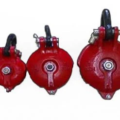 Pacific Net & Twine Ltd Vanguard Yarding Block Red Double Metal Block Marine Hardware