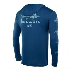 Pelagic Aquatek Hoodie Gyotaku Clothing/Gloves