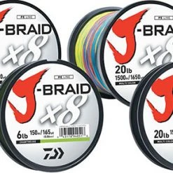 DAIWA J Braid 8 Strand Fishing Line