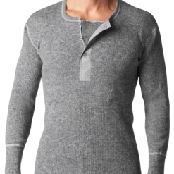 Stanfield's Men's Heritage Heavy Weight Wool Henley Clothing/Gloves