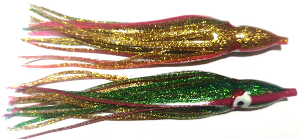 GOLDEN BAIT OCTOPUS 4-1/4" O190R Hoochies 1 GOLDEN BAIT OCTOPUS 4-1/4" O190R Hoochies