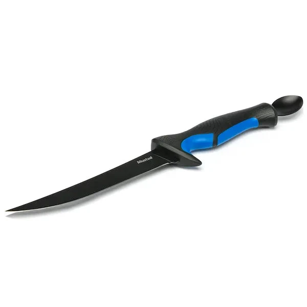 Mustad 7" Fillet Knife W/Spoon & Sheath - MT133 2 Mustad 7" Fillet Knife W/Spoon & Sheath - MT133