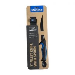 Mustad 7" Fillet Knife W/Spoon & Sheath - MT133 9 Mustad 7
