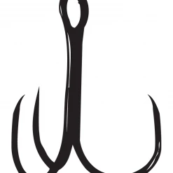 Salmon Trolling Gamakatsu Round Bend Barbless Treble Hooks Bronze